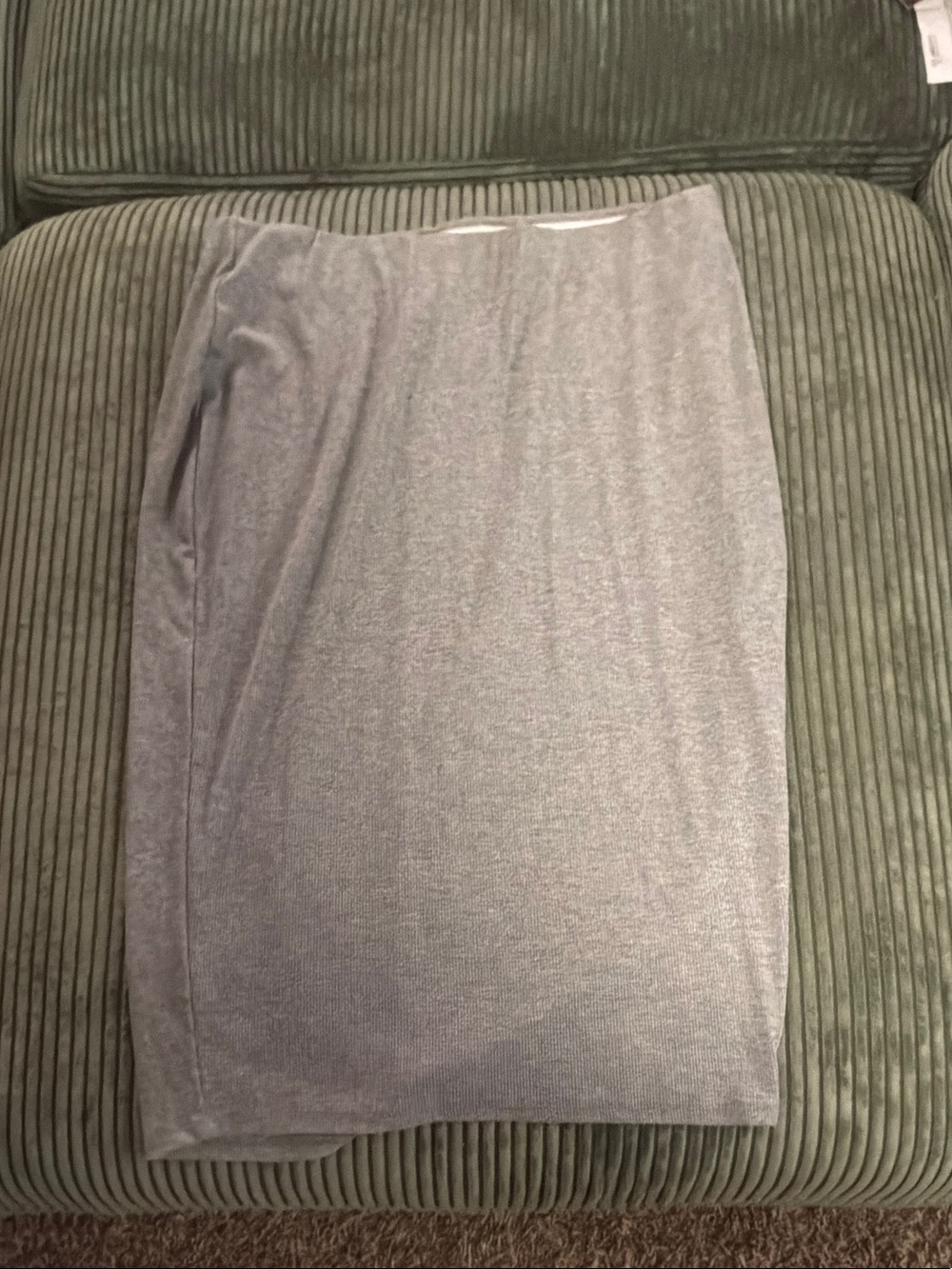 torrid Light Gray Knit Pencil Skirt